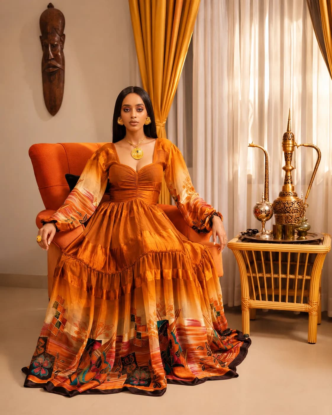 Traditional Habesha Dress â Shfon (á˝áá)