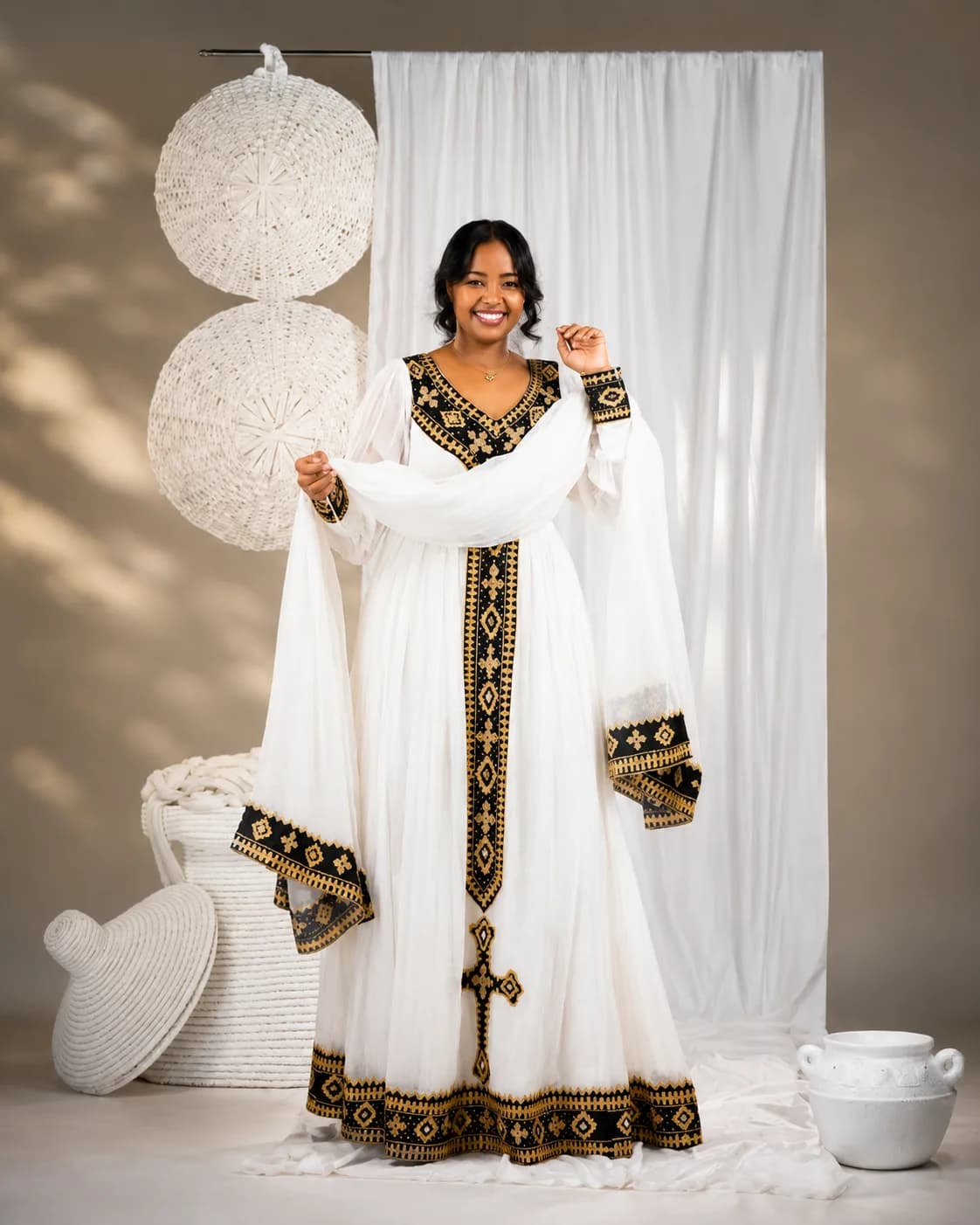 Traditional Habesha Dress â Zuria (áááŤ)