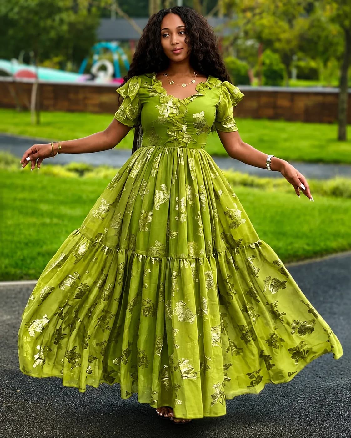 Traditional Habesha Dress â Shfon (á˝áá)